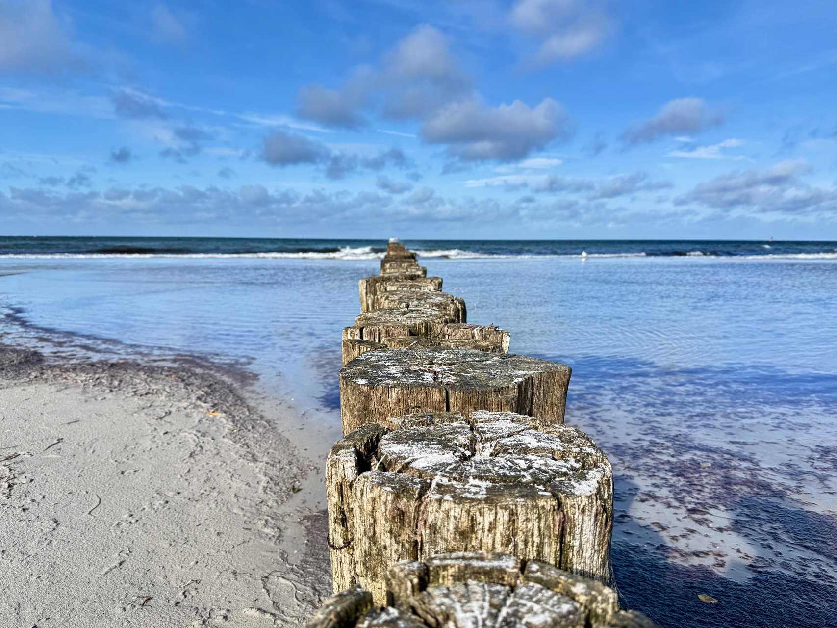 Meer an der Ostseeküste – Zingst